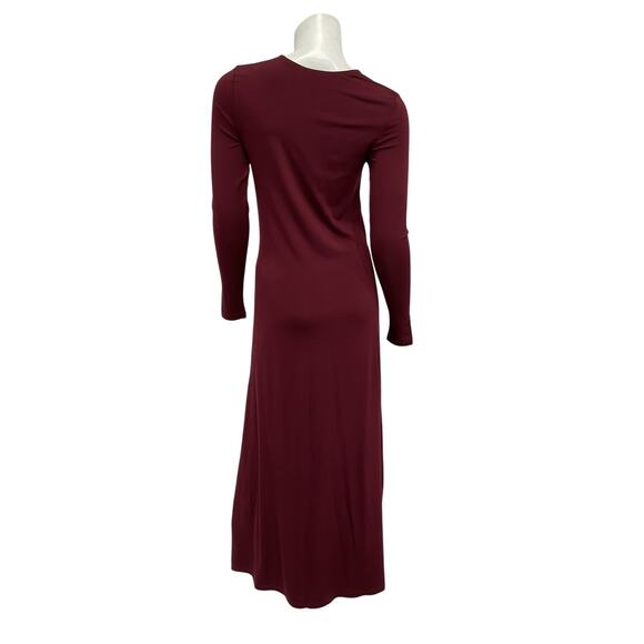 Allsaints 'Katlyn' Red Viscose Maxi Dress Size 4 - Picture 3 of 5